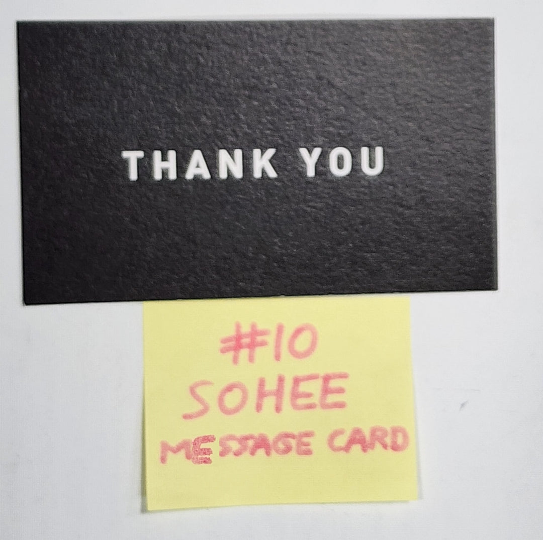 Alice "Show_Down" - Inside Record Hand Autographed(Signed) Polaroid &amp; Message Card - HALLYUSUPERSTORE