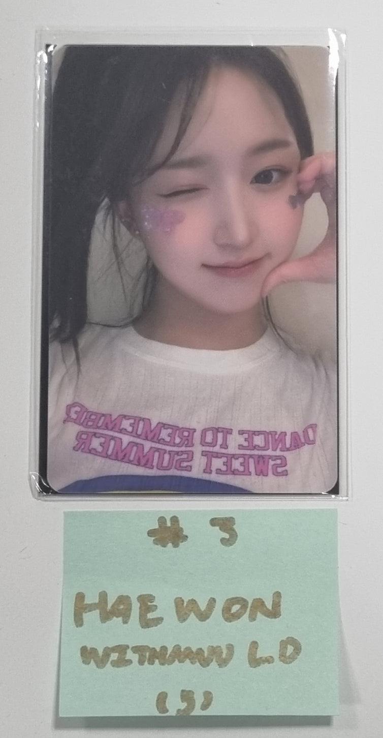 NMIXX "A Midsummer NMIXX’s Dream" - Withmuu Lucky Draw Event PVC Photocard, Ticket Round 2 - HALLYUSUPERSTORE