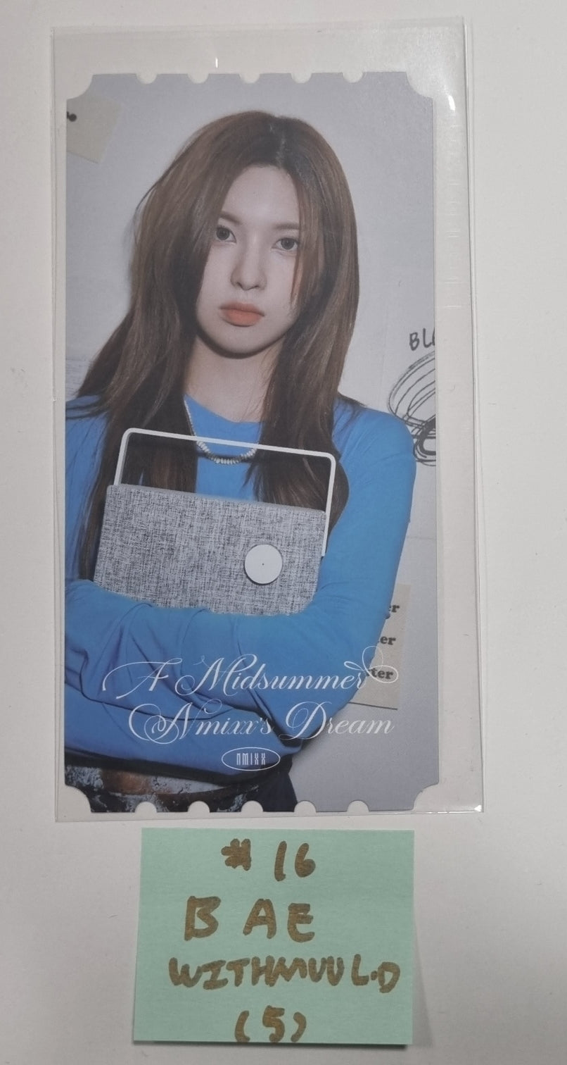 NMIXX "A Midsummer NMIXX’s Dream" - Withmuu Lucky Draw Event PVC Photocard, Ticket Round 2 - HALLYUSUPERSTORE