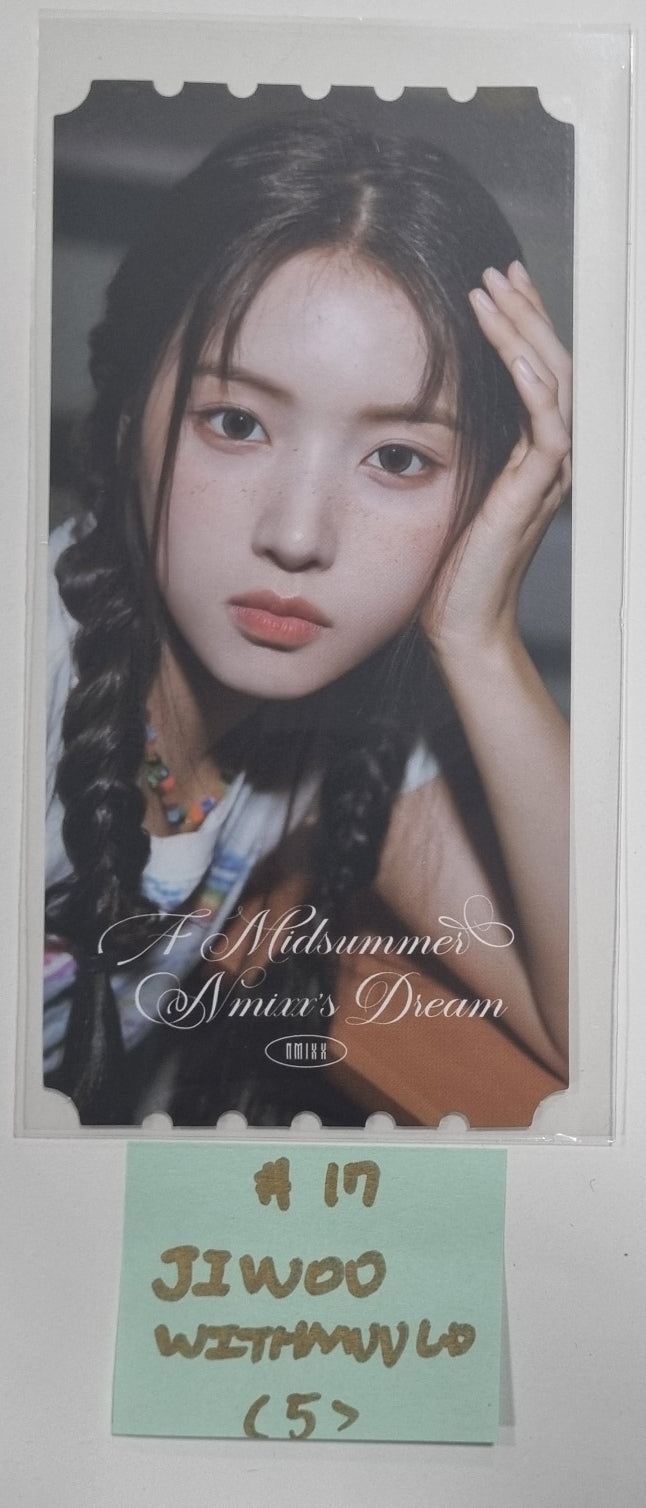 NMIXX "A Midsummer NMIXX’s Dream" - Withmuu Lucky Draw Event PVC Photocard, Ticket Round 2 - HALLYUSUPERSTORE