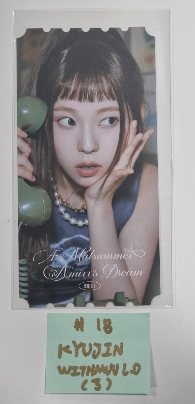 NMIXX "A Midsummer NMIXX’s Dream" - Withmuu Lucky Draw Event PVC Photocard, Ticket Round 2 - HALLYUSUPERSTORE