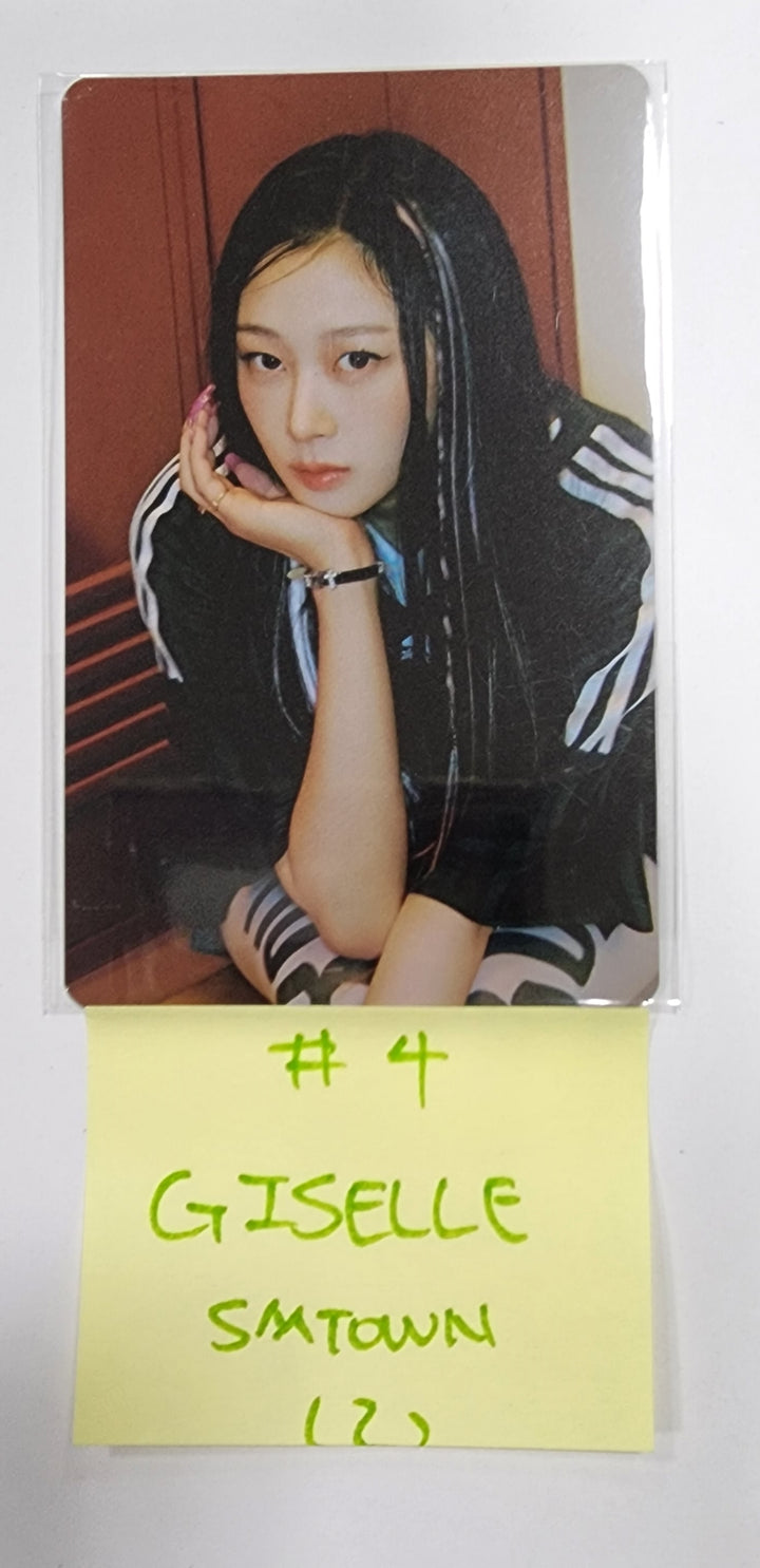 Aespa "MY WORLD" - Smtown &amp; Store Bath Bomb Photocard - HALLYUSUPERSTORE