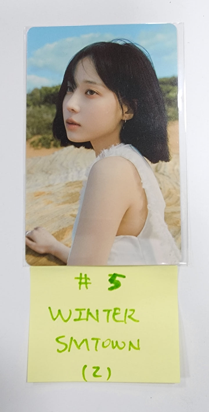 Aespa "MY WORLD" - Smtown &amp; Store Bath Bomb Photocard - HALLYUSUPERSTORE