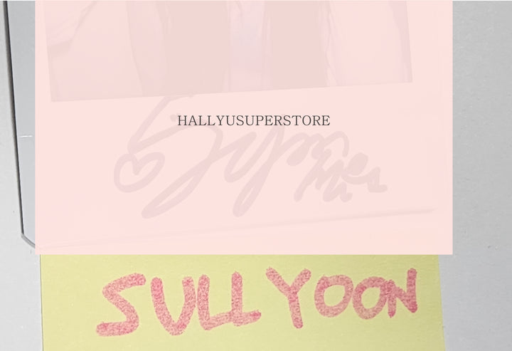 Sullyoon (Of NMIXX) "A Midsummer NMIXX’s Dream" - Hand Autographed(Signed) Polaroid - HALLYUSUPERSTORE