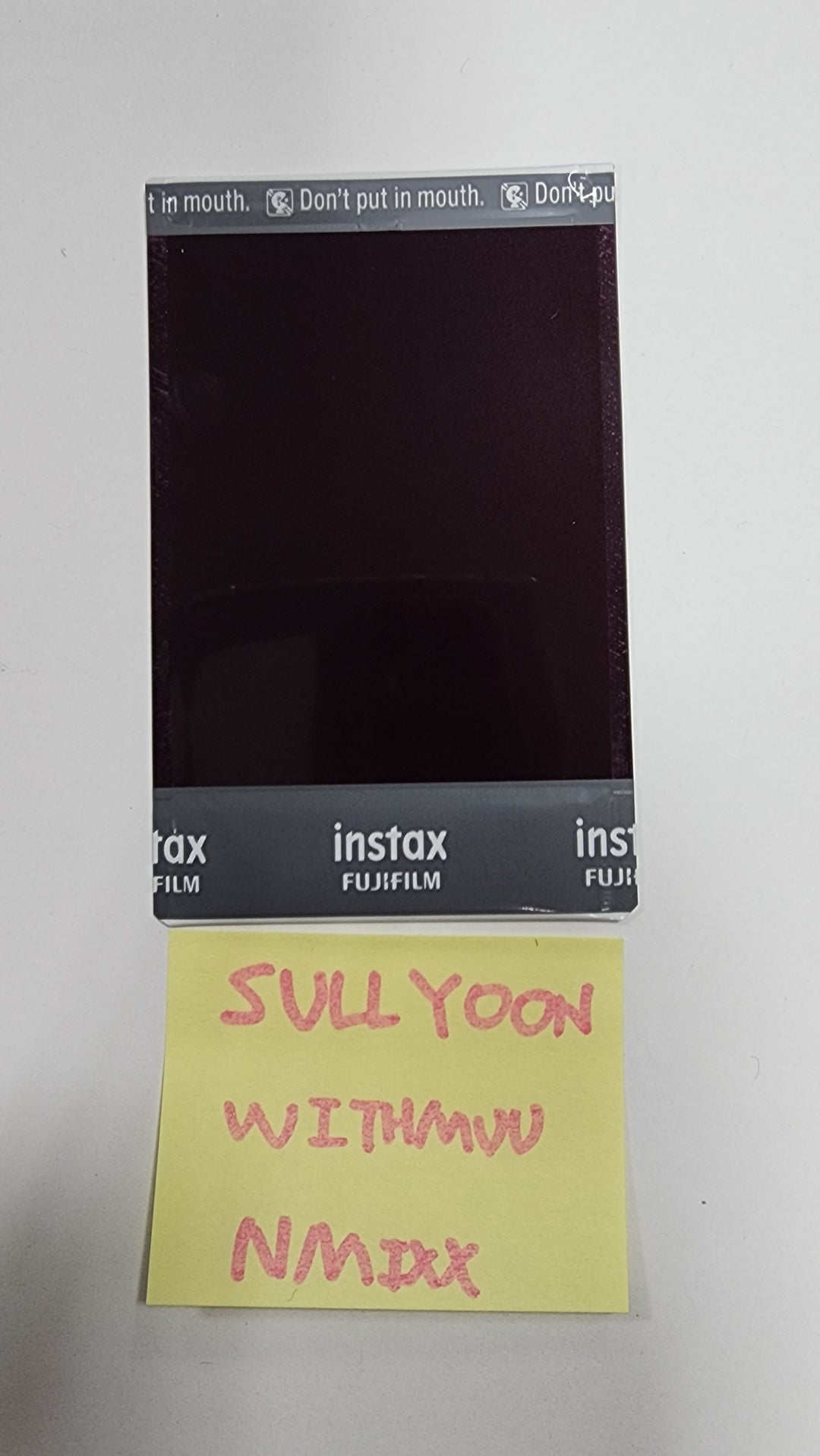 Sullyoon (Of NMIXX) "A Midsummer NMIXX’s Dream" - Hand Autographed(Signed) Polaroid - HALLYUSUPERSTORE