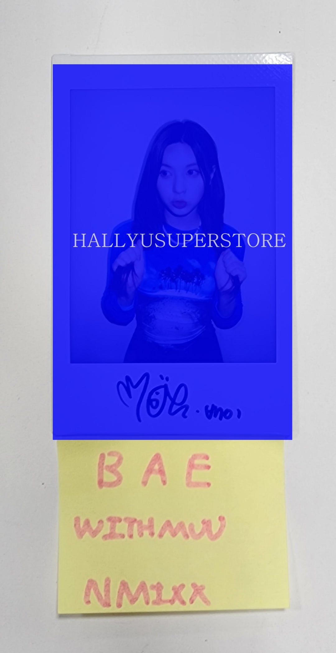 BAE (Of NMIXX) "A Midsummer NMIXX’s Dream" - Hand Autographed(Signed) Polaroid - HALLYUSUPERSTORE