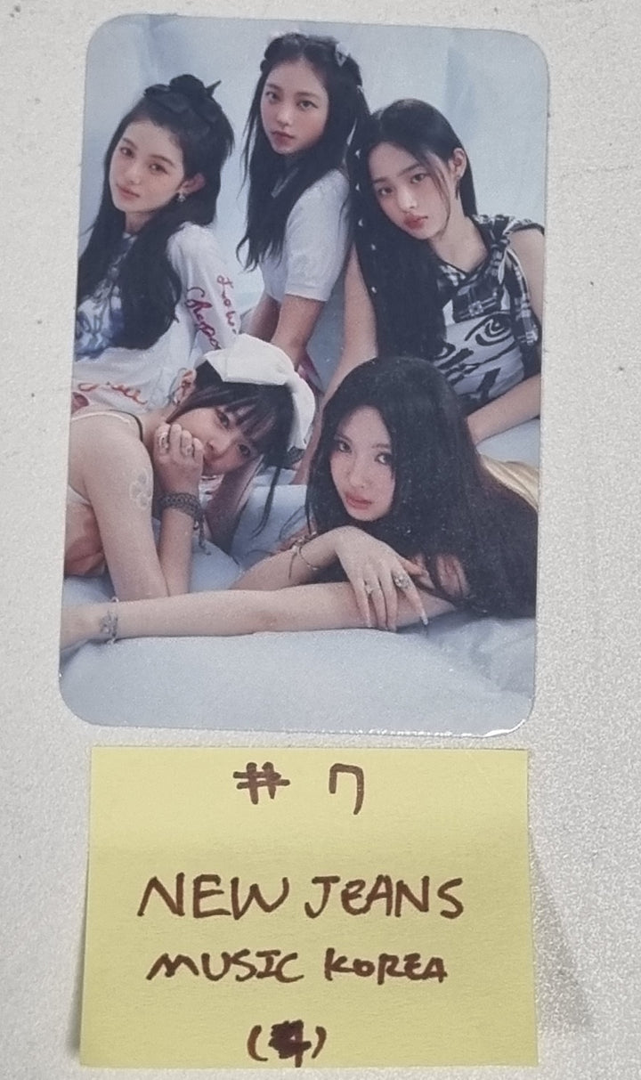 New Jeans "Get Up" 2nd EP - Music Korea Pre-Order Benefit Photocard - HALLYUSUPERSTORE