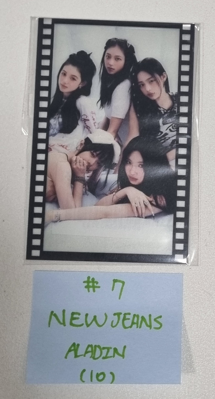New Jeans "Get Up" 2nd EP - Aladin Pre-Order Benefit Hologram Photocard, Film Photocard - HALLYUSUPERSTORE