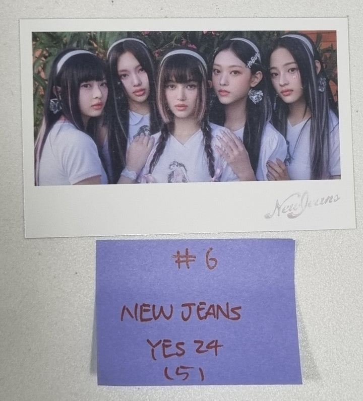 New Jeans "Get Up" 2nd EP - Yes24 Pre-Order Benefit Polaroid Type Photocard, Postcard - HALLYUSUPERSTORE