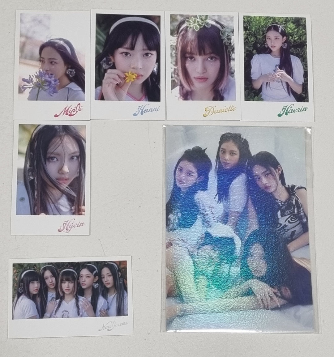 New Jeans "Get Up" 2nd EP - Yes24 Pre-Order Benefit Polaroid Type Photocard, Postcard - HALLYUSUPERSTORE