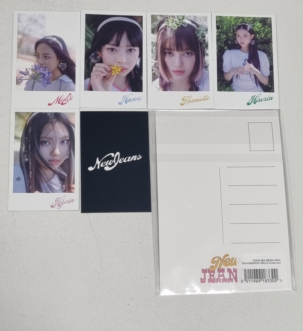New Jeans "Get Up" 2nd EP - Yes24 Pre-Order Benefit Polaroid Type Photocard, Postcard - HALLYUSUPERSTORE