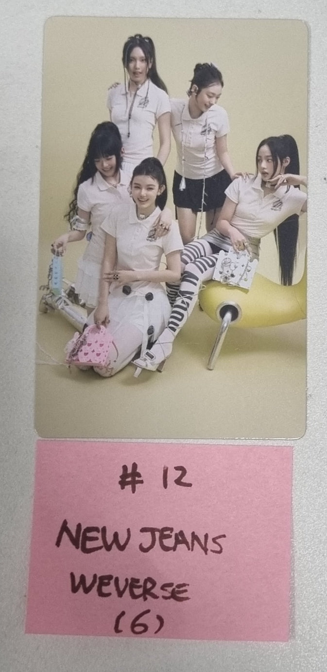 New Jeans "Get Up" 2nd EP - Weverse Shop Pre-Order Benefit Photocard, Phone Tab, Photo Stand, Coated Paper [Restocked 7/26] - HALLYUSUPERSTORE