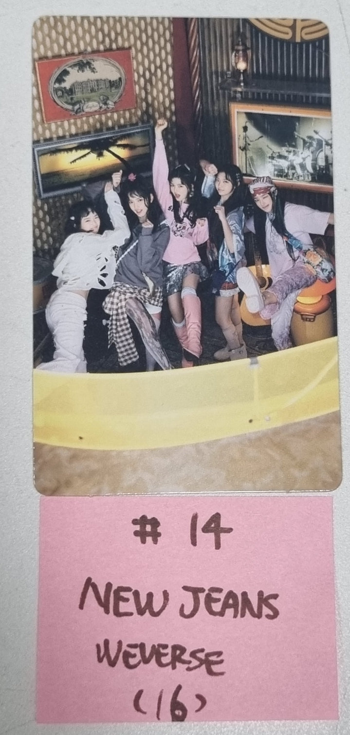 New Jeans "Get Up" 2nd EP - Weverse Shop Pre-Order Benefit Photocard, Phone Tab, Photo Stand, Coated Paper [Restocked 7/26] - HALLYUSUPERSTORE