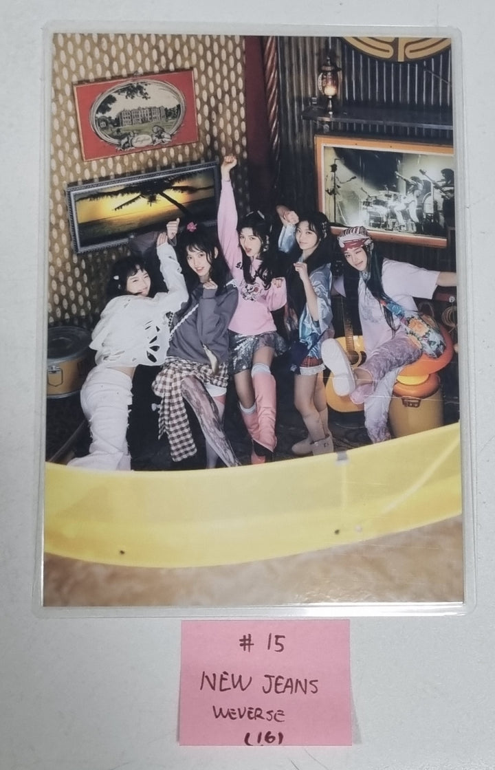 New Jeans "Get Up" 2nd EP - Weverse Shop Pre-Order Benefit Photocard, Phone Tab, Photo Stand, Coated Paper [Restocked 7/26] - HALLYUSUPERSTORE
