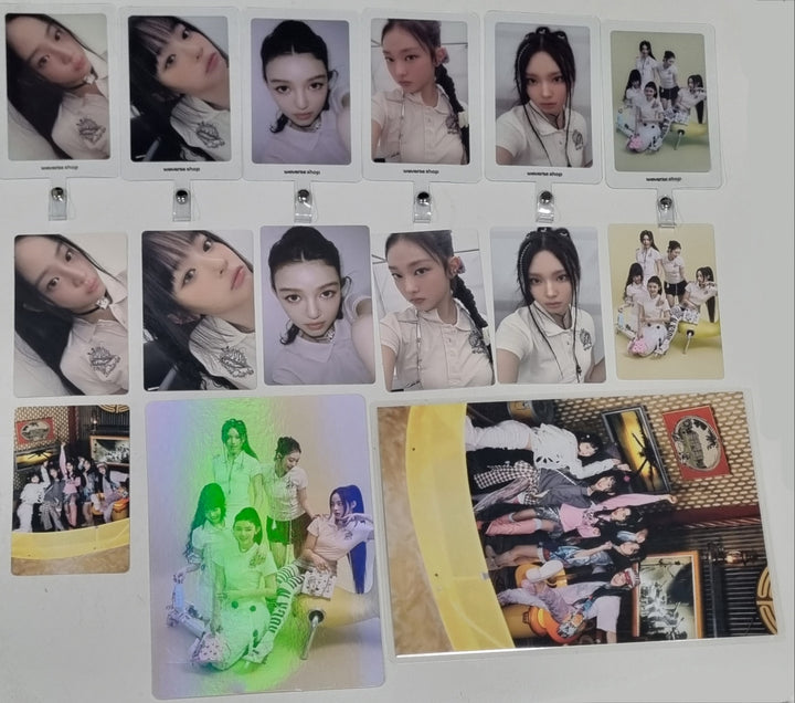 New Jeans "Get Up" 2nd EP - Weverse Shop Pre-Order Benefit Photocard, Phone Tab, Photo Stand, Coated Paper [Restocked 7/26] - HALLYUSUPERSTORE