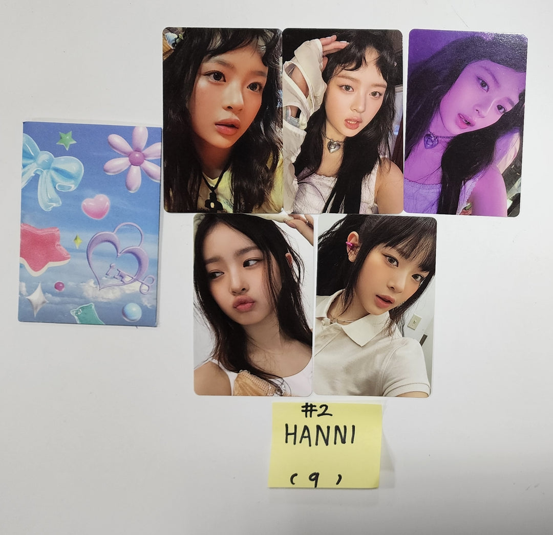 New Jeans "Get Up" 2nd EP - Official Photocard [Bunny Beach Bag Ver, NJ Box Ver, Weverse Ver] (Restocked 7/26) - HALLYUSUPERSTORE
