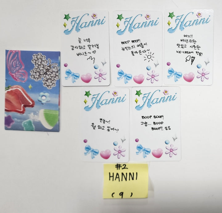 New Jeans "Get Up" 2nd EP - Official Photocard [Bunny Beach Bag Ver, NJ Box Ver, Weverse Ver] (Restocked 7/26) - HALLYUSUPERSTORE
