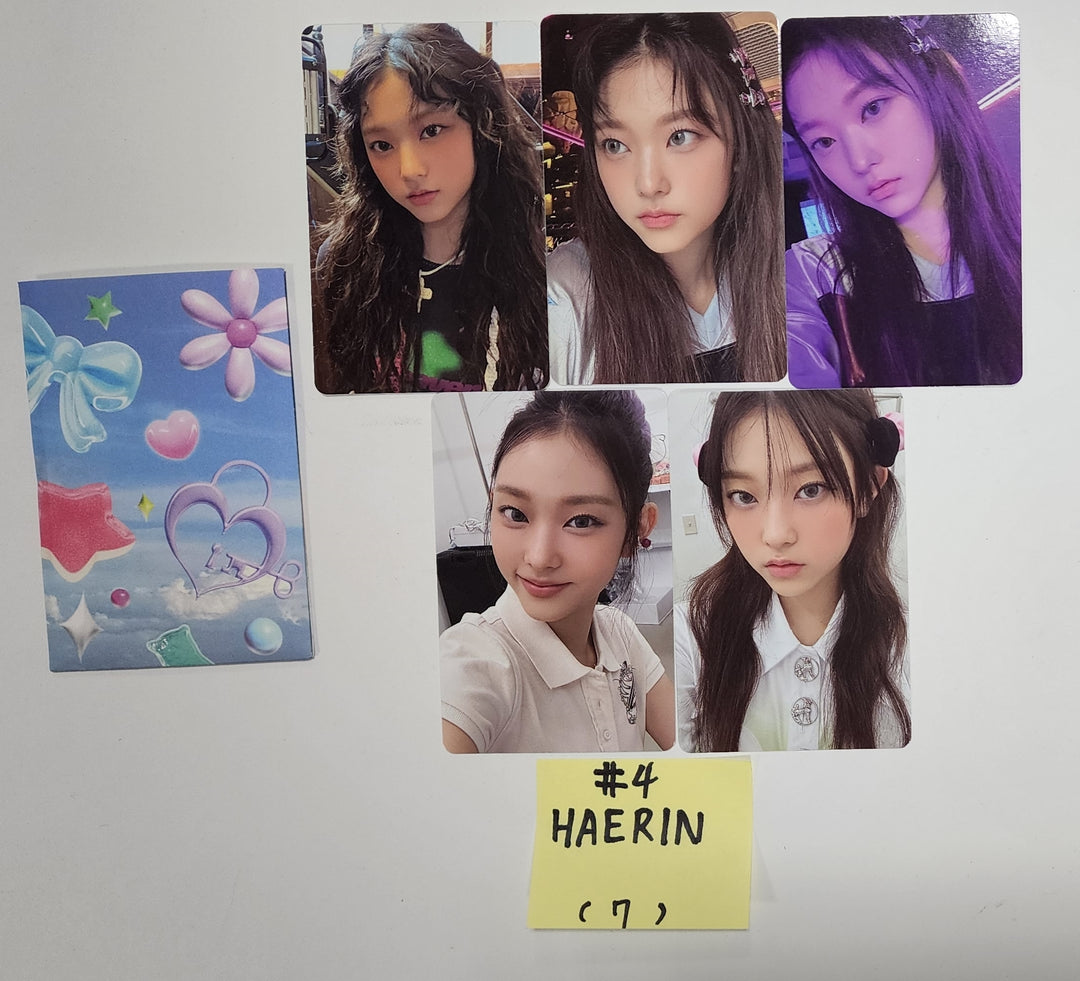 New Jeans "Get Up" 2nd EP - Official Photocard [Bunny Beach Bag Ver, NJ Box Ver, Weverse Ver] (Restocked 7/26) - HALLYUSUPERSTORE