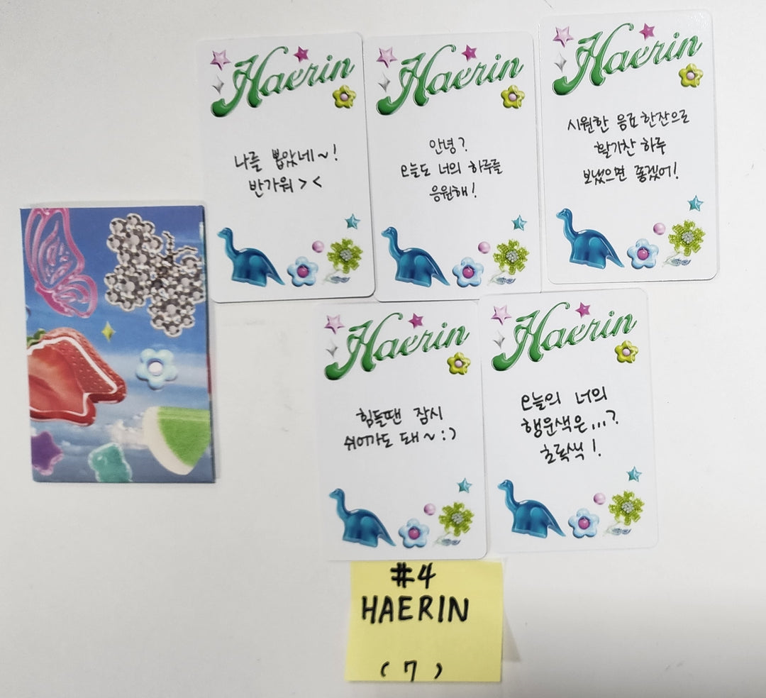 New Jeans "Get Up" 2nd EP - Official Photocard [Bunny Beach Bag Ver, NJ Box Ver, Weverse Ver] (Restocked 7/26) - HALLYUSUPERSTORE