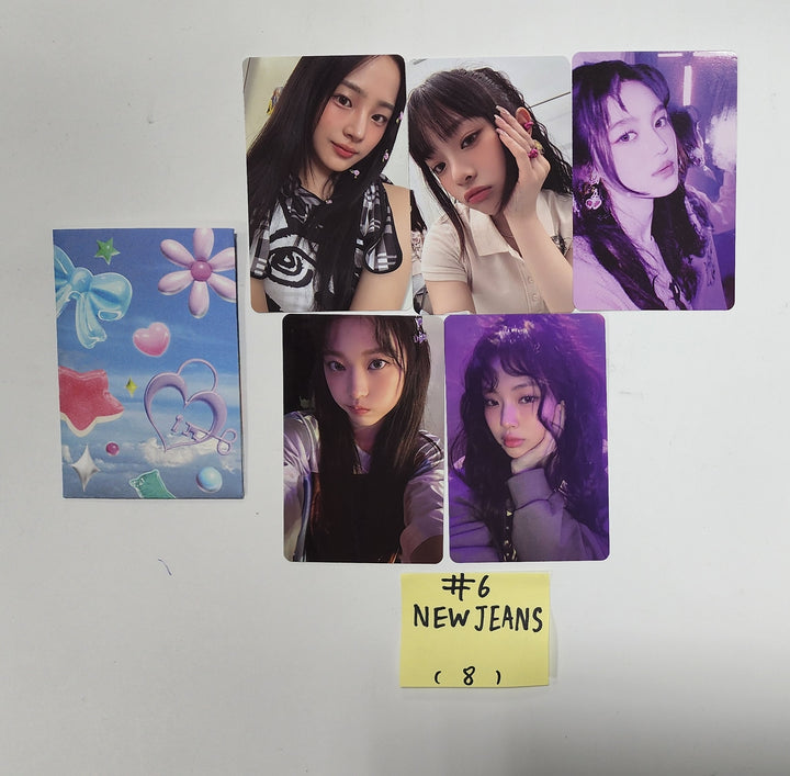 New Jeans "Get Up" 2nd EP - Official Photocard [Bunny Beach Bag Ver, NJ Box Ver, Weverse Ver] (Restocked 7/26) - HALLYUSUPERSTORE