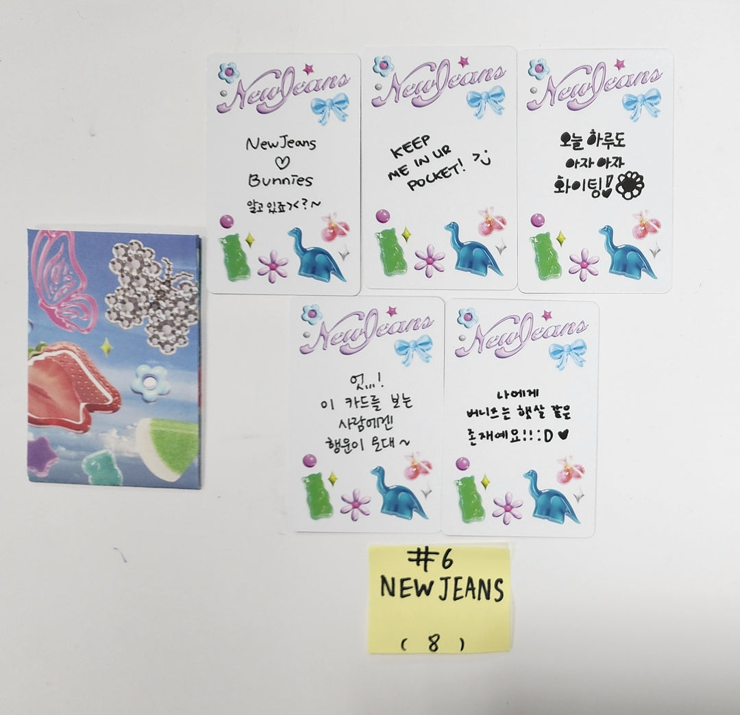 New Jeans "Get Up" 2nd EP - Official Photocard [Bunny Beach Bag Ver, NJ Box Ver, Weverse Ver] (Restocked 7/26) - HALLYUSUPERSTORE