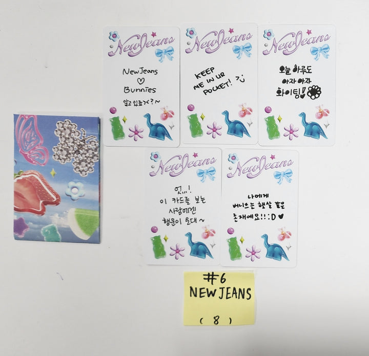 New Jeans "Get Up" 2nd EP - Official Photocard [Bunny Beach Bag Ver, NJ Box Ver, Weverse Ver] (Restocked 7/26) - HALLYUSUPERSTORE