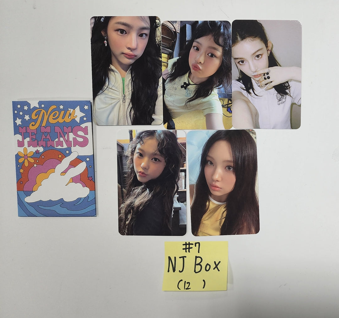 New Jeans "Get Up" 2nd EP - Official Photocard [Bunny Beach Bag Ver, NJ Box Ver, Weverse Ver] (Restocked 7/26) - HALLYUSUPERSTORE