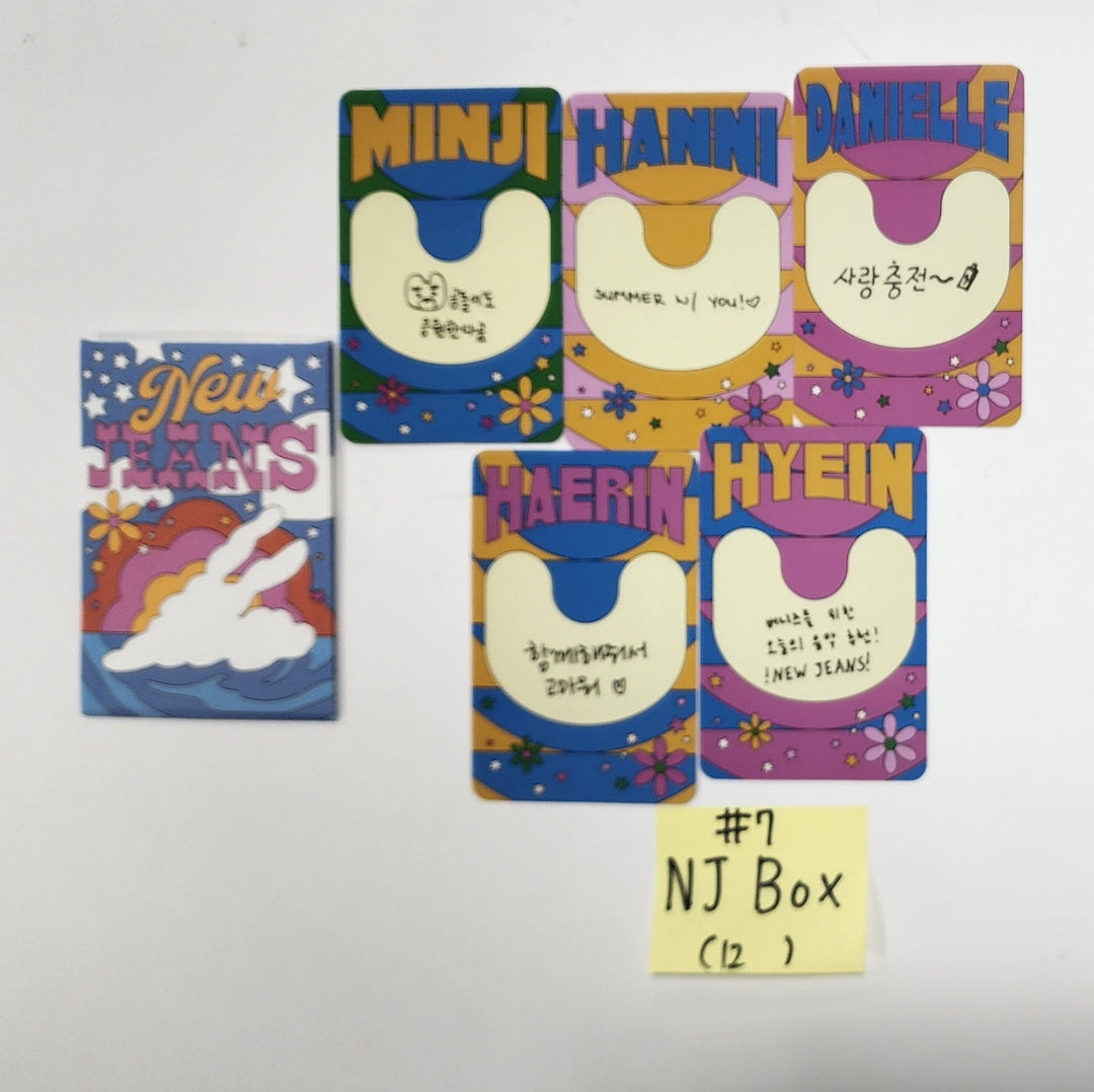 New Jeans "Get Up" 2nd EP - Official Photocard [Bunny Beach Bag Ver, NJ Box Ver, Weverse Ver] (Restocked 7/26) - HALLYUSUPERSTORE