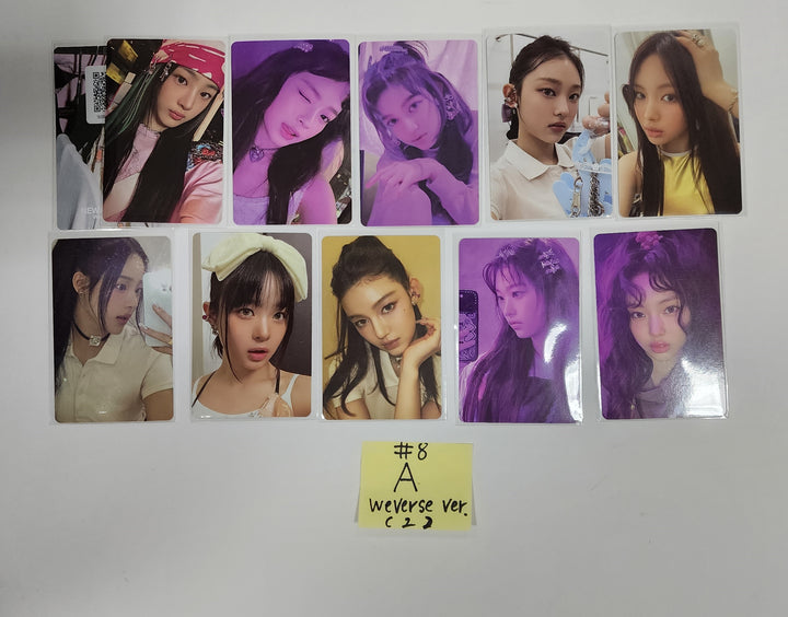 New Jeans "Get Up" 2nd EP - Official Photocard [Bunny Beach Bag Ver, NJ Box Ver, Weverse Ver] (Restocked 7/26) - HALLYUSUPERSTORE