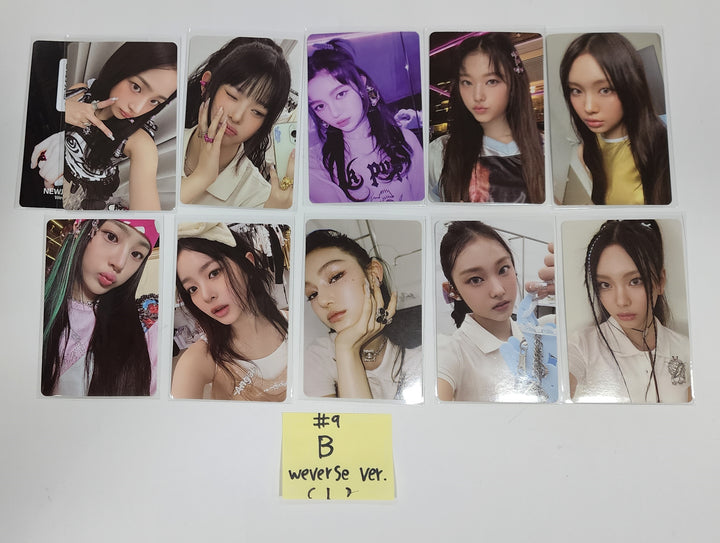 New Jeans "Get Up" 2nd EP - Official Photocard [Bunny Beach Bag Ver, NJ Box Ver, Weverse Ver] (Restocked 7/26) - HALLYUSUPERSTORE