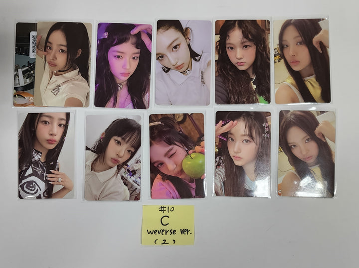 New Jeans "Get Up" 2nd EP - Official Photocard [Bunny Beach Bag Ver, NJ Box Ver, Weverse Ver] (Restocked 7/26) - HALLYUSUPERSTORE