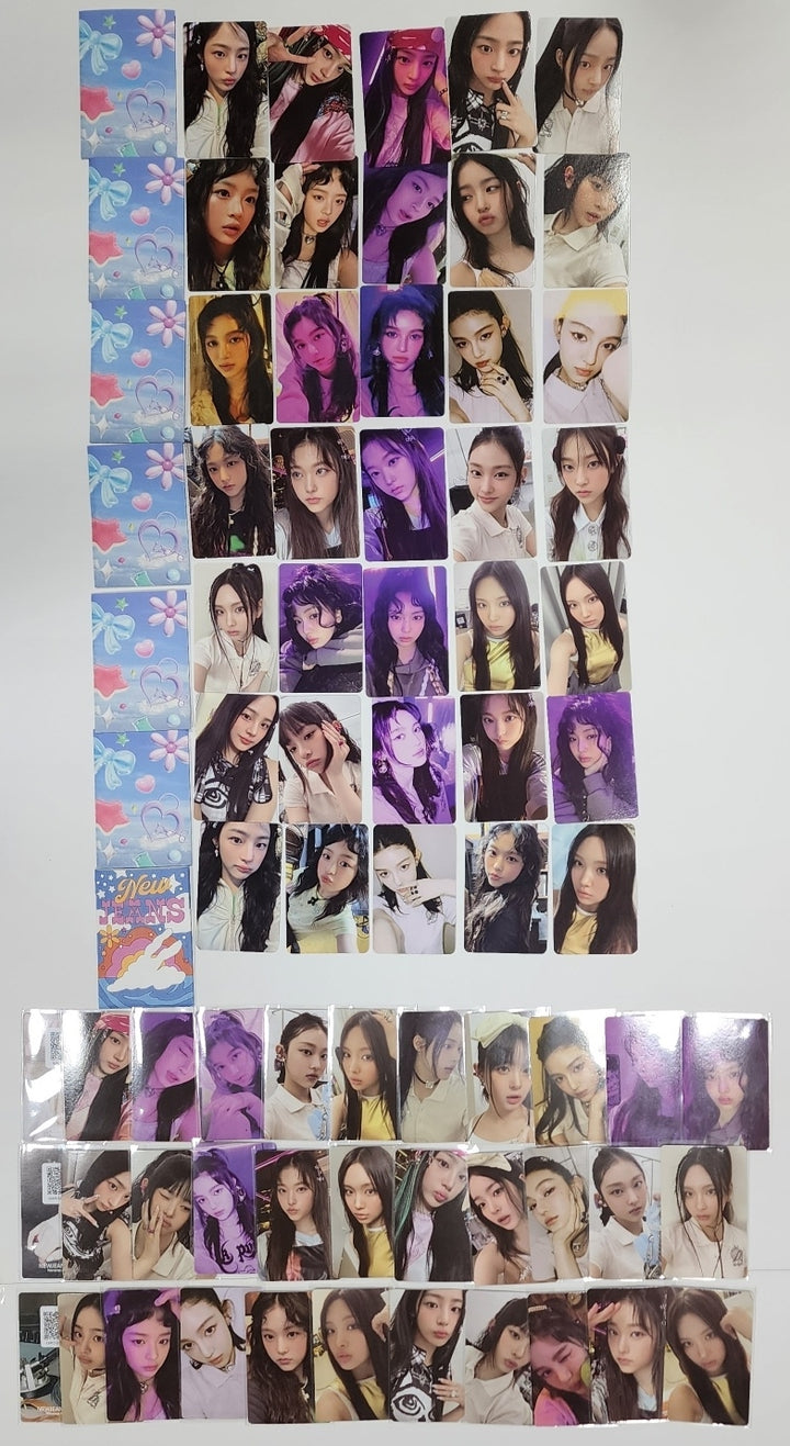 New Jeans "Get Up" 2nd EP - Official Photocard [Bunny Beach Bag Ver, NJ Box Ver, Weverse Ver] (Restocked 7/26) - HALLYUSUPERSTORE