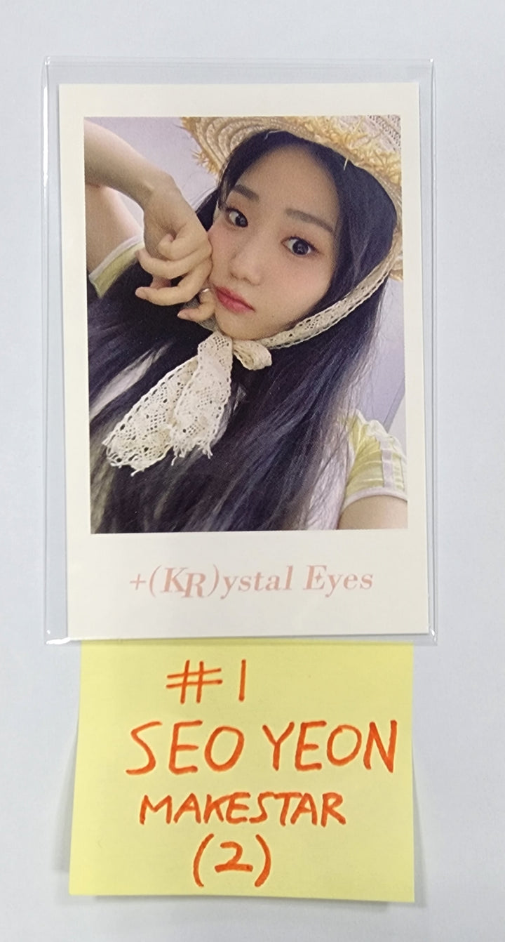 +(KR)ystal Eyes "AESTHETIC" - Makestar Fansign Event Photocard - HALLYUSUPERSTORE