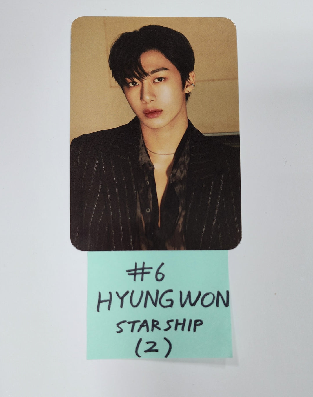 Shownu X Hyungwon "The Unseen" - Starship Pre-Order Benefit Photocard - HALLYUSUPERSTORE