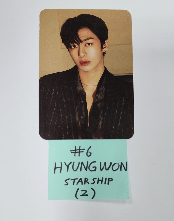 Shownu X Hyungwon "The Unseen" - Starship Pre-Order Benefit Photocard - HALLYUSUPERSTORE