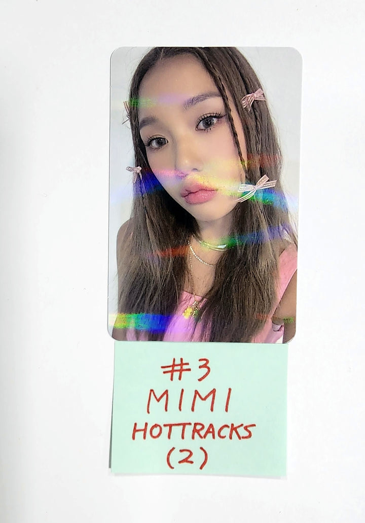 Oh My Girl "Golden Hourglass" - Hottracks Pre-Order Benefit Hologram Photocard - HALLYUSUPERSTORE