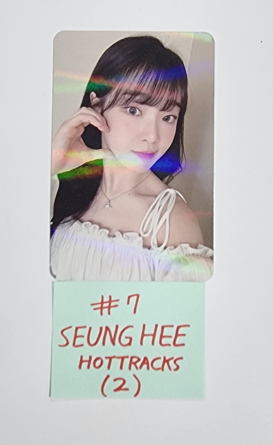 Oh My Girl "Golden Hourglass" - Hottracks Pre-Order Benefit Hologram Photocard - HALLYUSUPERSTORE