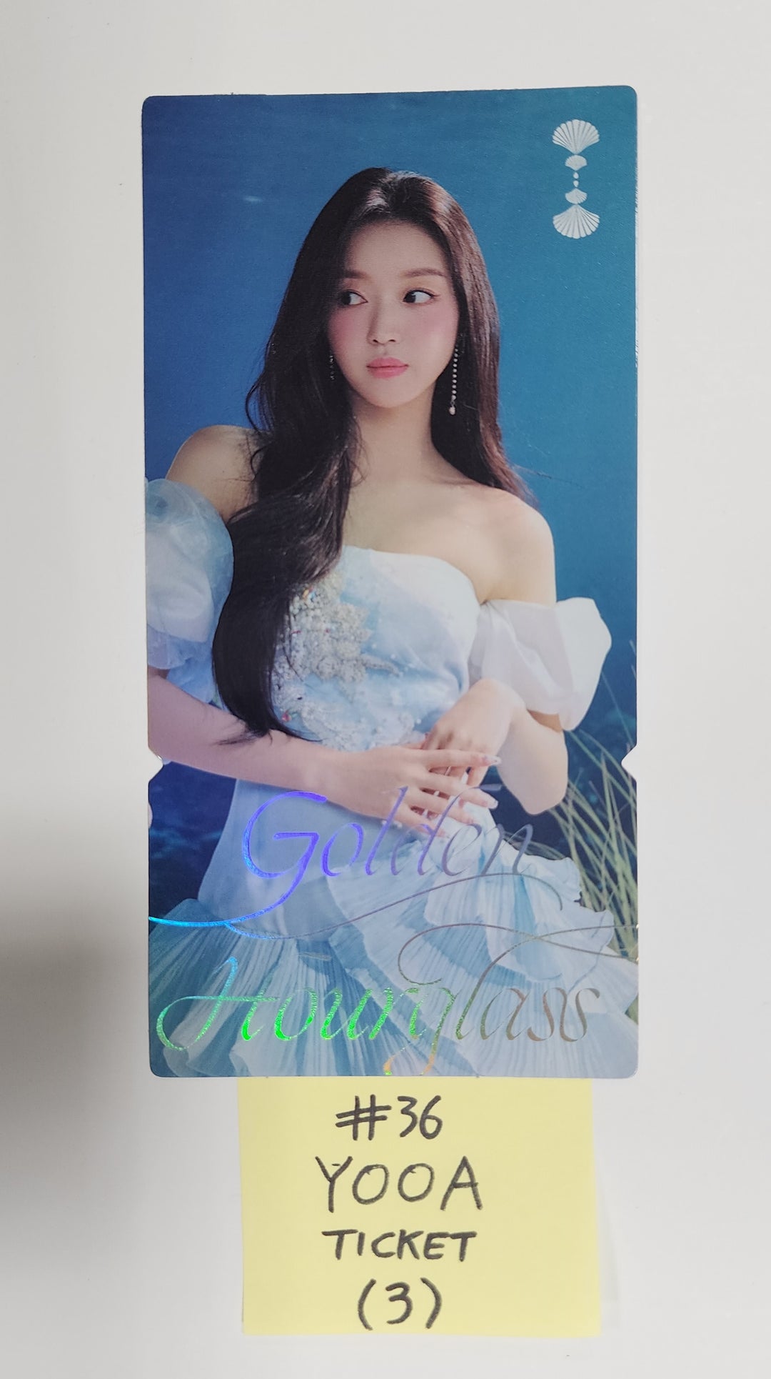 Oh My Girl "Golden Hourglass" - Official Photocard, Ticket - HALLYUSUPERSTORE