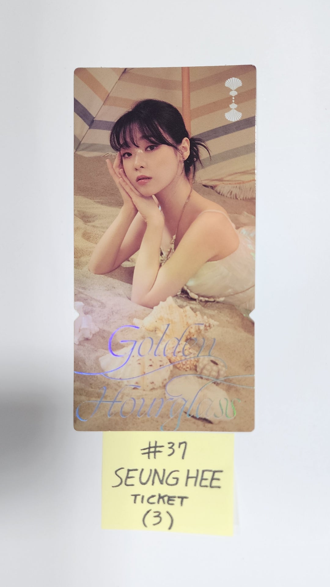 Oh My Girl "Golden Hourglass" - Official Photocard, Ticket - HALLYUSUPERSTORE