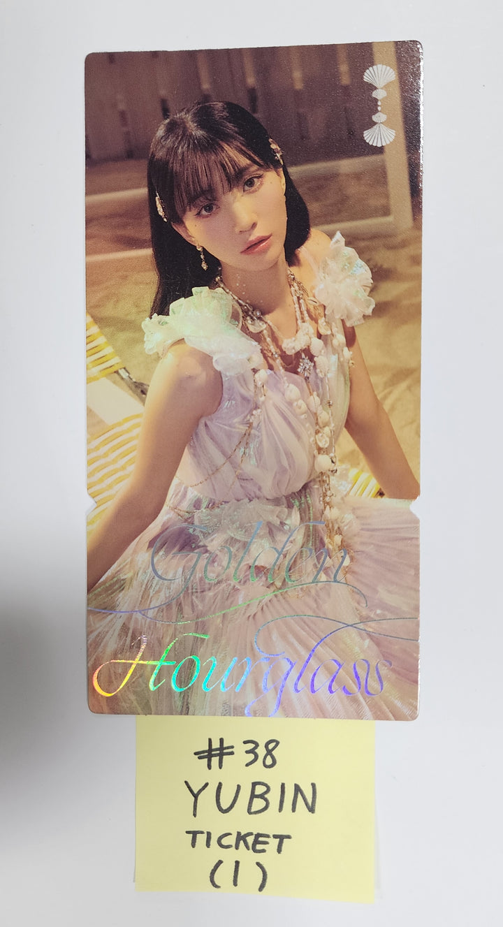 Oh My Girl "Golden Hourglass" - Official Photocard, Ticket - HALLYUSUPERSTORE