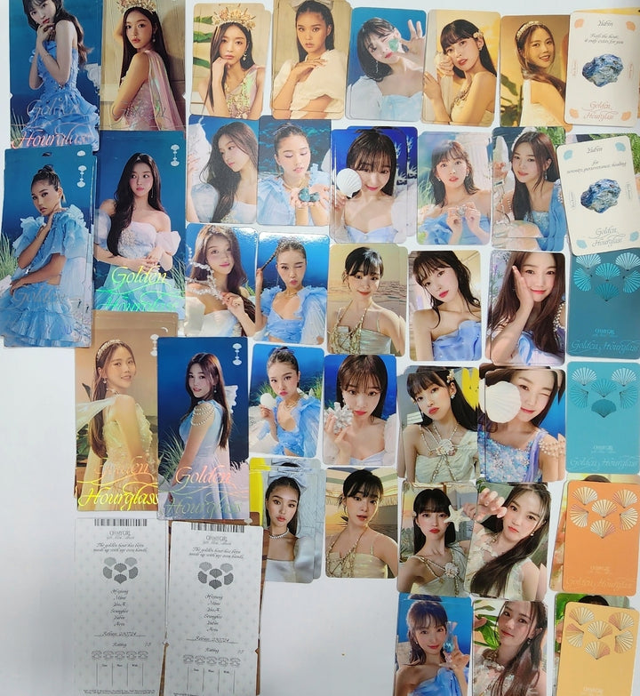 Oh My Girl "Golden Hourglass" - Official Photocard, Ticket - HALLYUSUPERSTORE