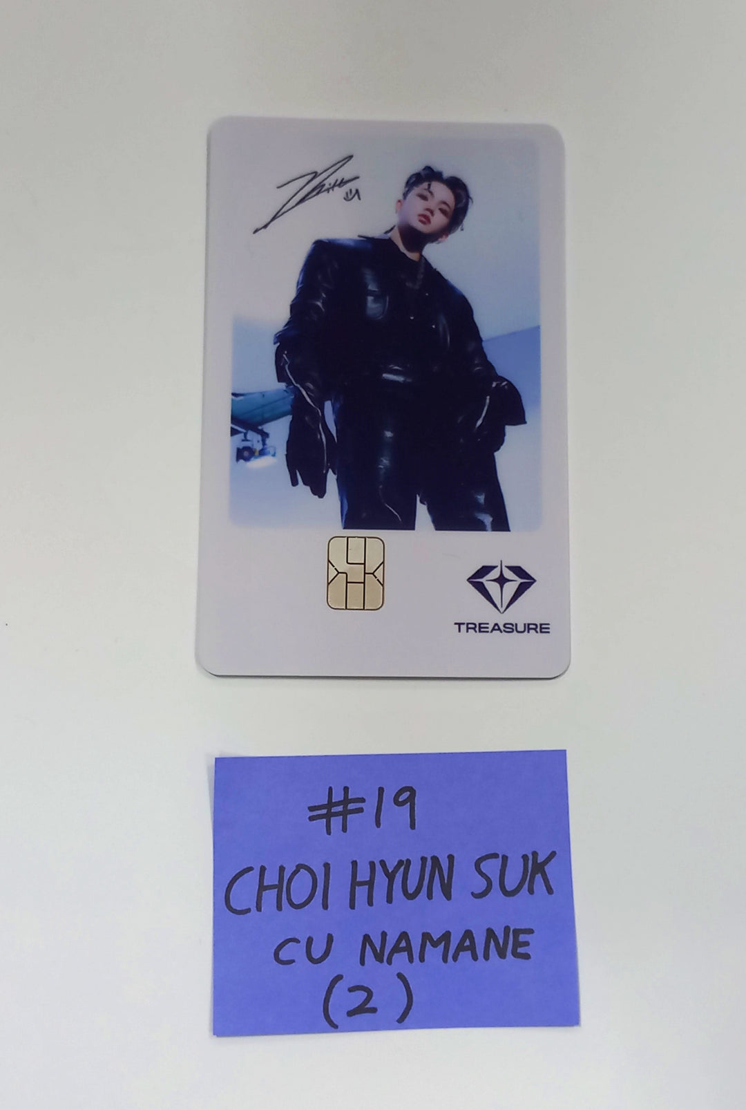 Treasure "REBOOT" - CU Offline Event Lucky Draw Event Photocard + Namane Card - HALLYUSUPERSTORE