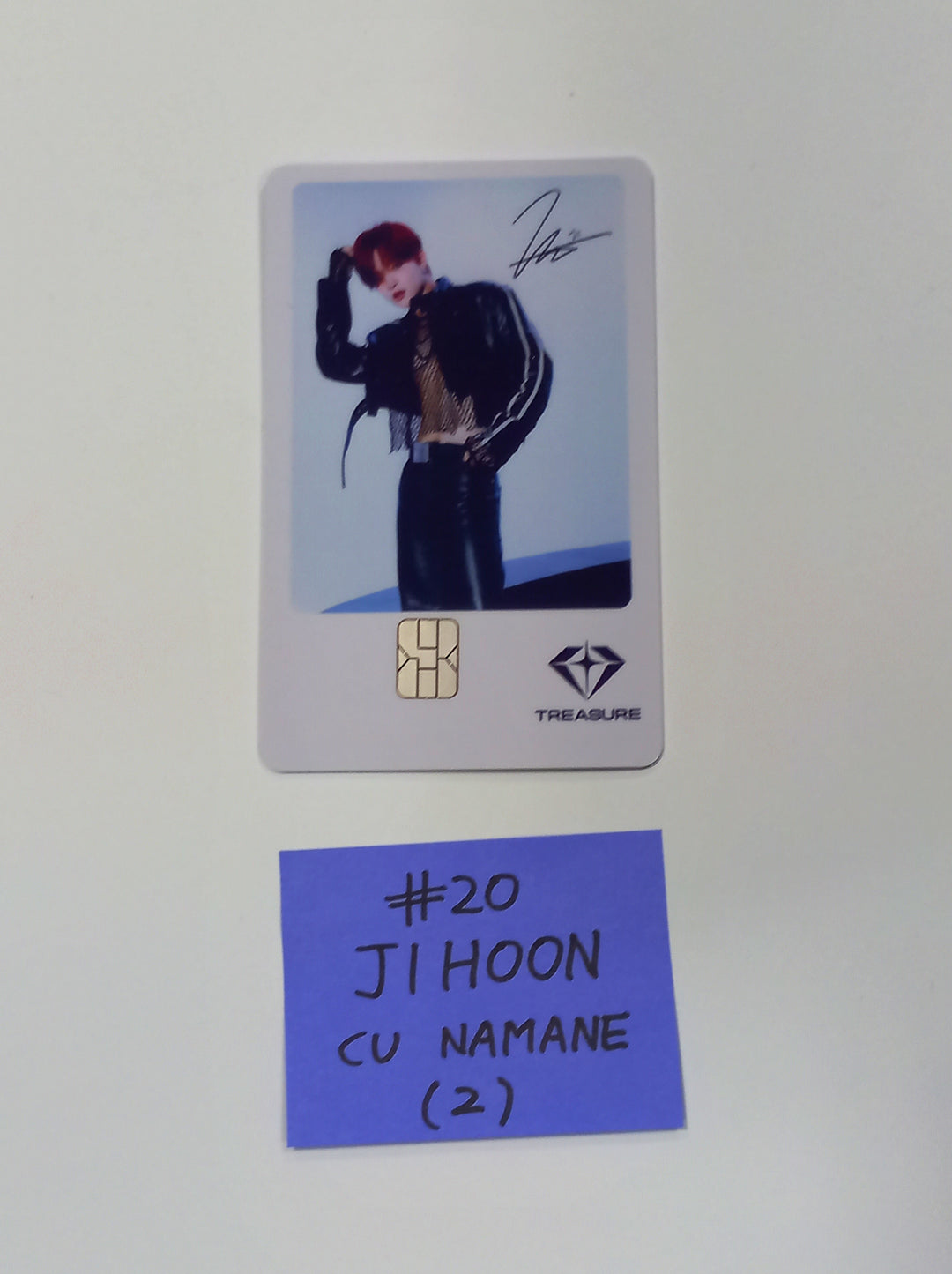 Treasure "REBOOT" - CU Offline Event Lucky Draw Event Photocard + Namane Card - HALLYUSUPERSTORE