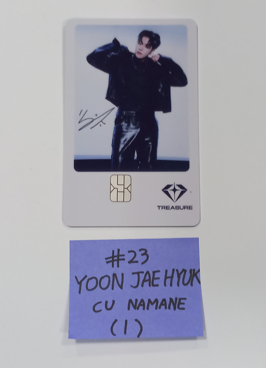 Treasure "REBOOT" - CU Offline Event Lucky Draw Event Photocard + Namane Card - HALLYUSUPERSTORE