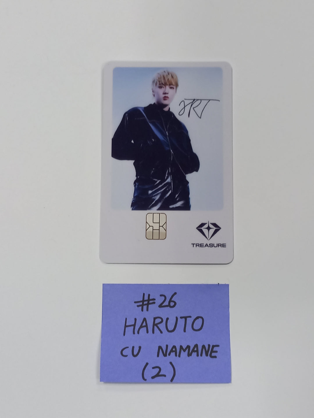 Treasure "REBOOT" - CU Offline Event Lucky Draw Event Photocard + Namane Card - HALLYUSUPERSTORE
