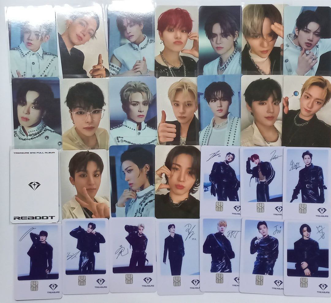 Treasure "REBOOT" - CU Offline Event Lucky Draw Event Photocard + Namane Card - HALLYUSUPERSTORE