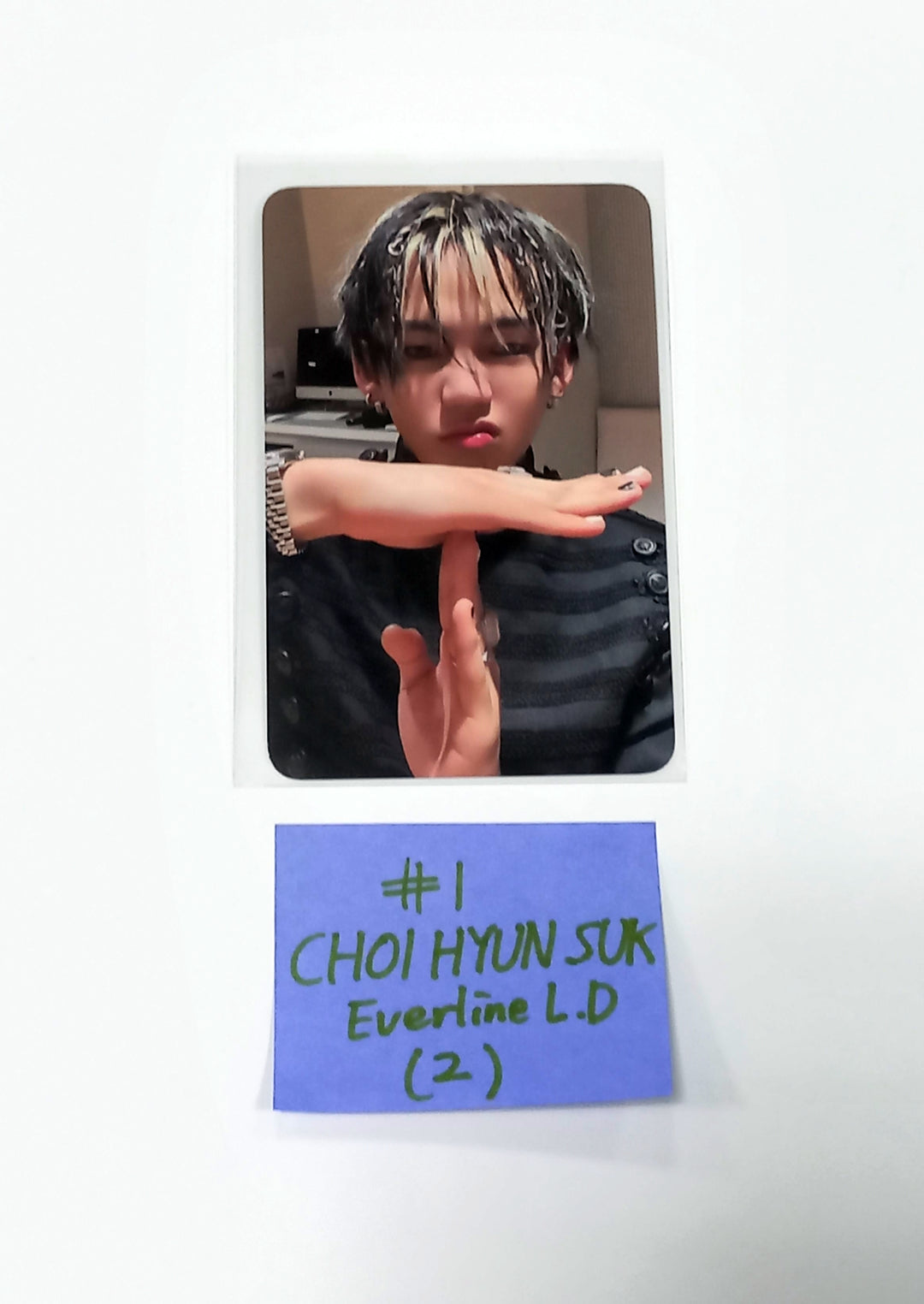 Treasure "REBOOT" - Everline Lucky Draw Event Photocard + Official LD Gift - HALLYUSUPERSTORE