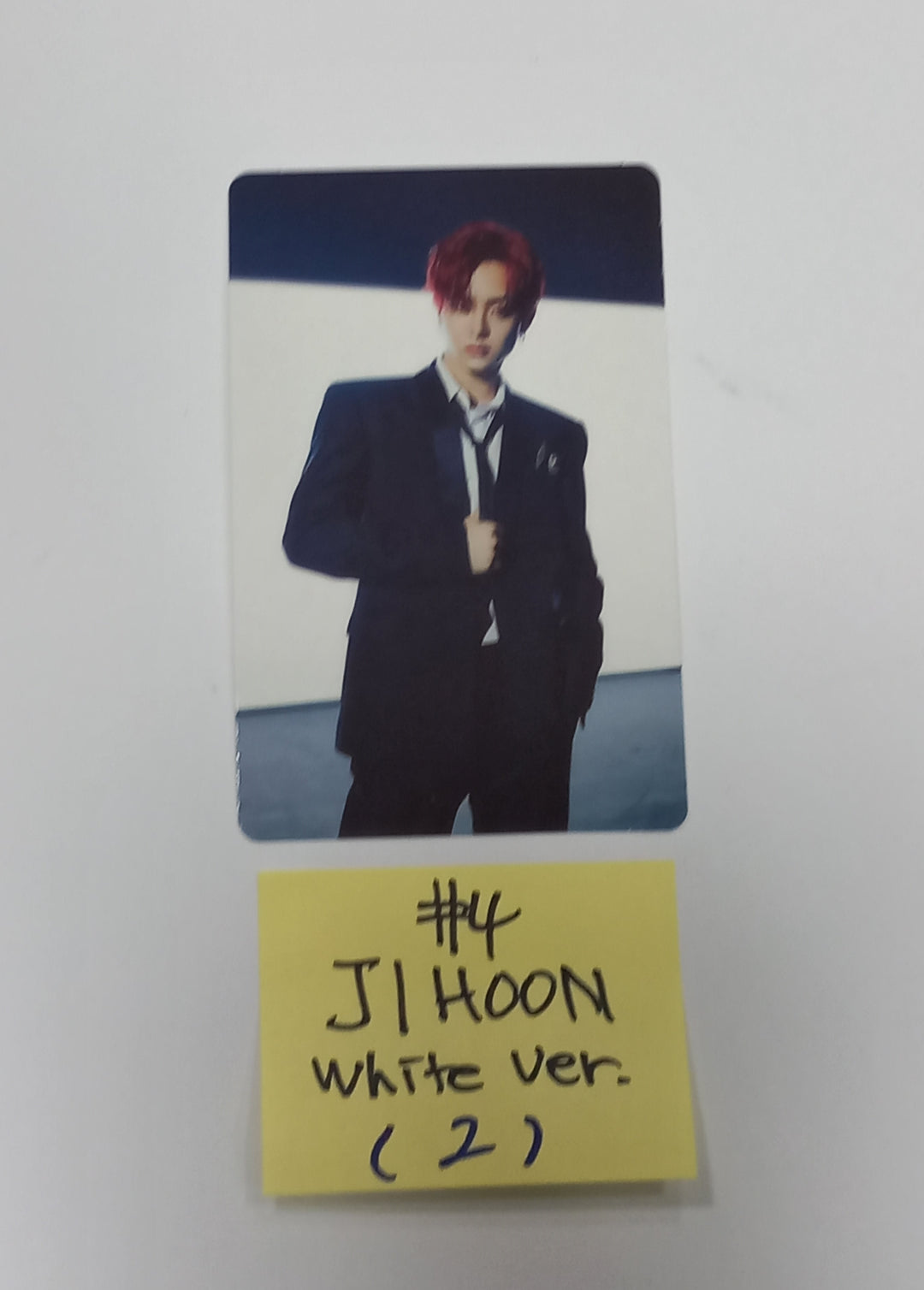 Treasure "REBOOT" - Official Photocard (White Ver.) - HALLYUSUPERSTORE
