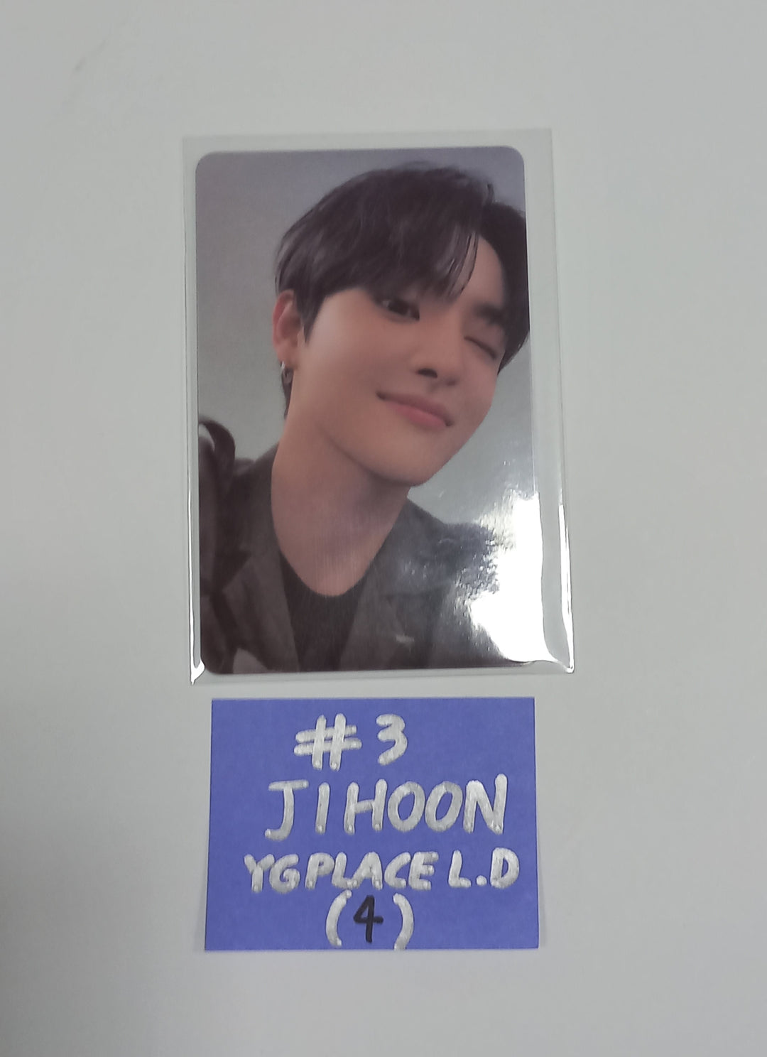 Treasure "REBOOT" - YG Place Lucky Draw Event PVC Photocard - HALLYUSUPERSTORE