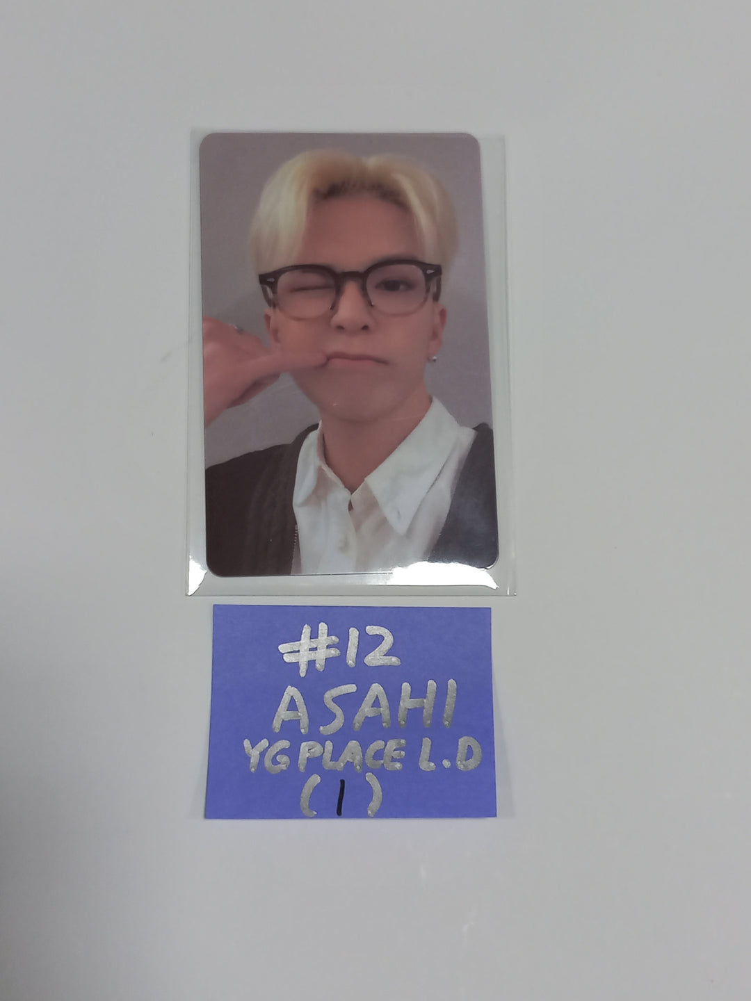 Treasure "REBOOT" - YG Place Lucky Draw Event PVC Photocard - HALLYUSUPERSTORE